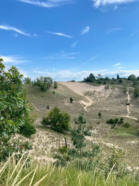 View during my hike in mid August.