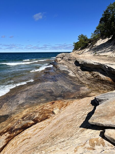 Mosquito Beach looking north.