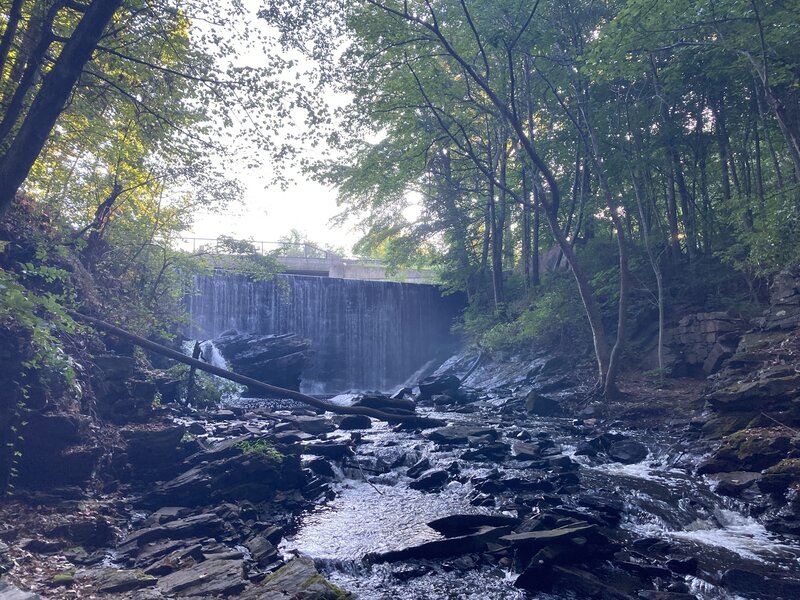 Talcott Ravine dam.