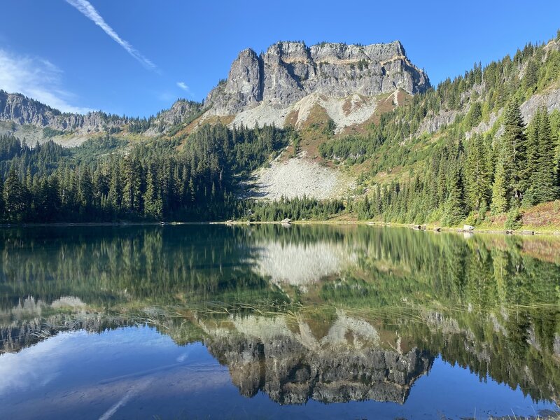 Reflections in Little Cougar Lake