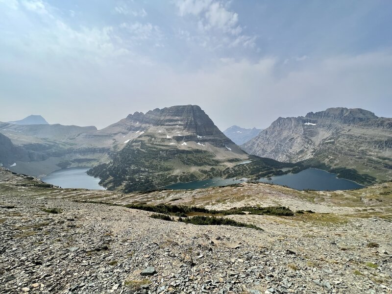 Hidden Lake from Reynolds Mountain trail