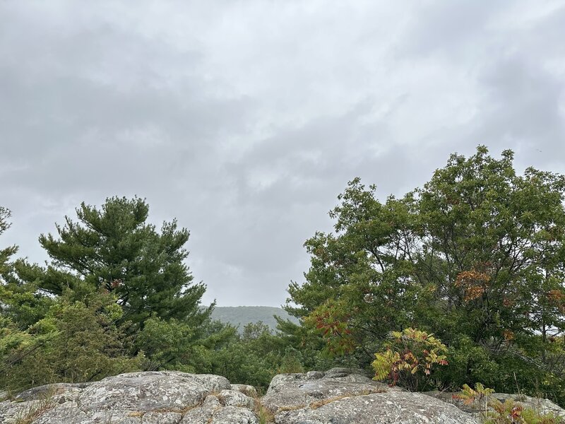 View from trail top