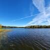 Looking east over Hayes Lake.