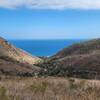 View of Pacific Ocean from Rising Sun Trail.