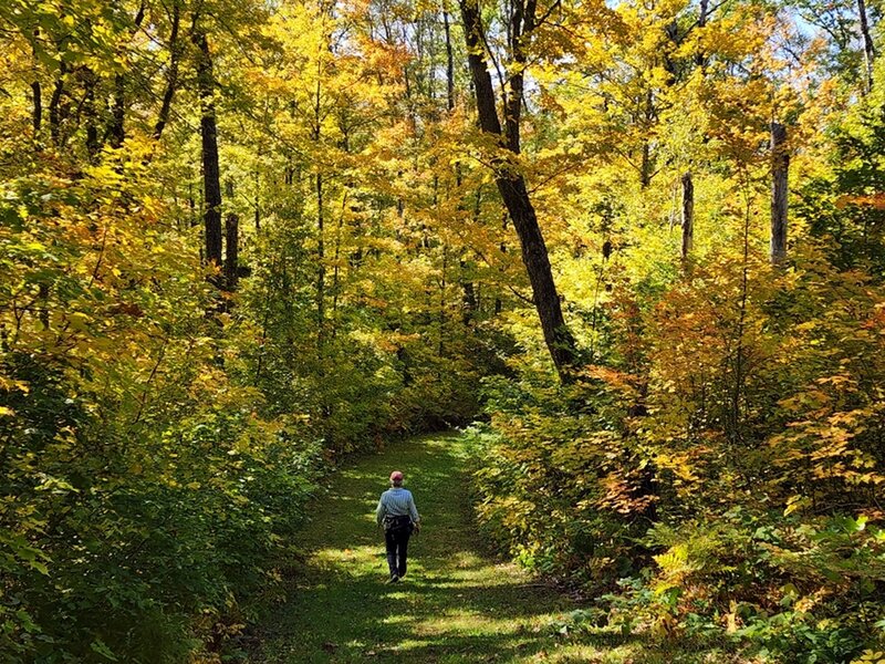 A Fall day on the Old Schoolhouse Trail