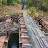 The bridge over Bog River.