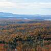 Southwest view from Floodwood Mountain via the side trail.