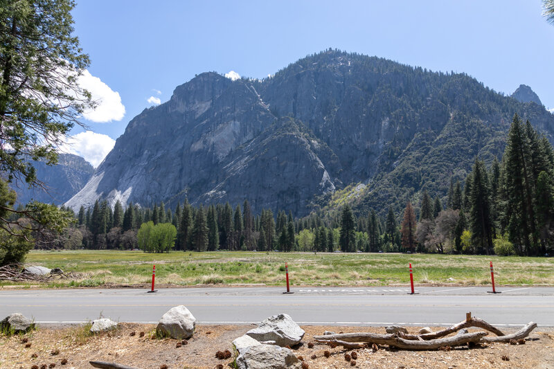 Ahwahnee Meadow and Glacier Point.