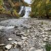 View of Ithaca Falls from half-way in