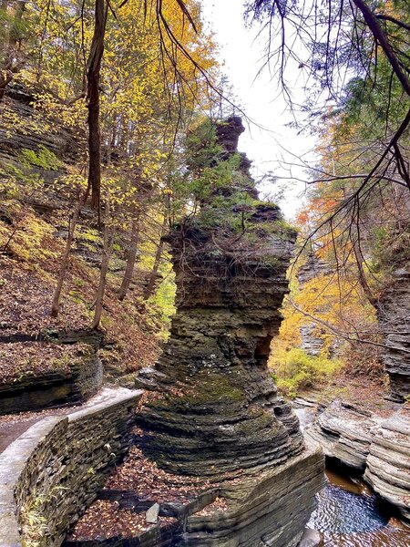 A spire along the Gorge Trail