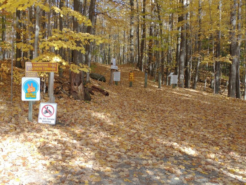 Trailhead - southern terminus