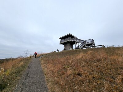 The observation tower atop Mount Tom, Sibley State Park, Minnesota.
