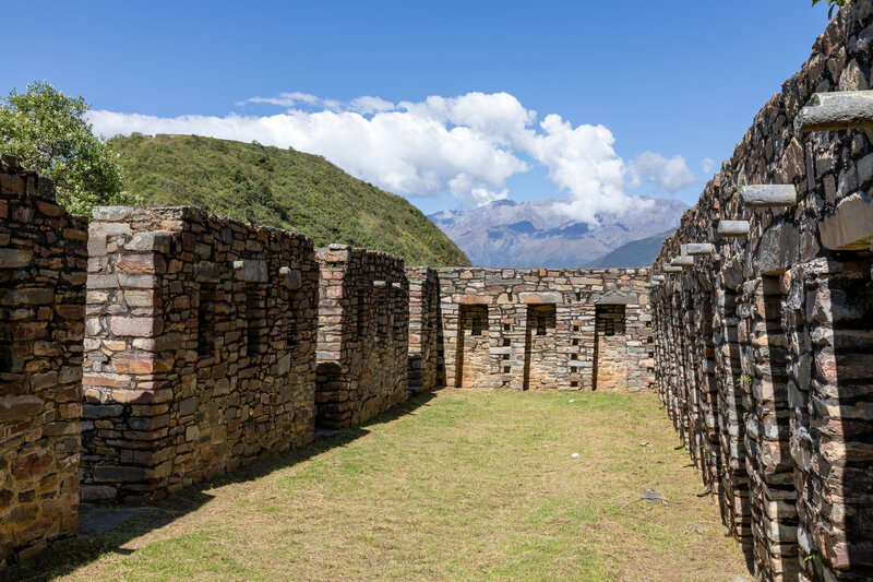 The palace of Choquequirao