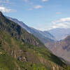 Marampata from the Usnu Viewpoint in Choquequirao