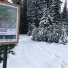 West side entrance to the trail