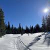 Prepping the trail for grooming.