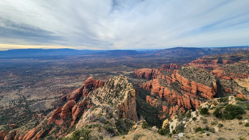 View from the trail