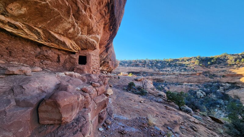 View from the trail