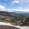 View towards the east of Sonora Pass.