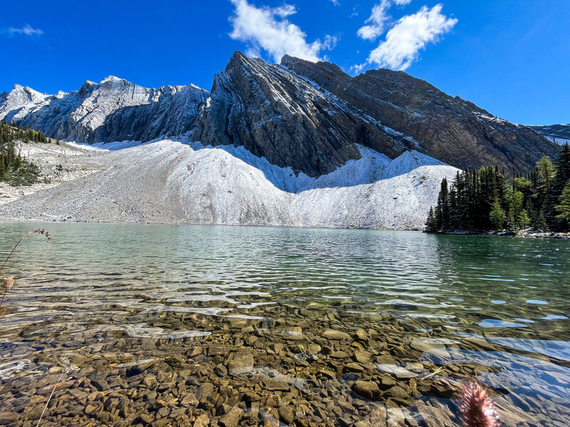 Chester Lake in mid-September, 2022.