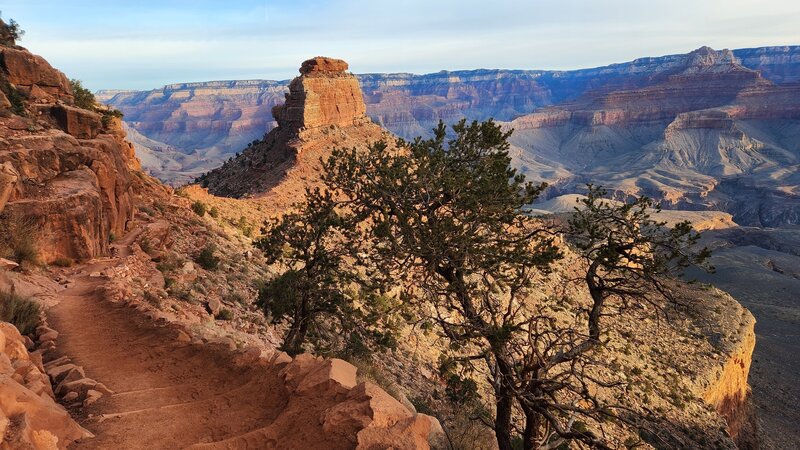 View from the trail