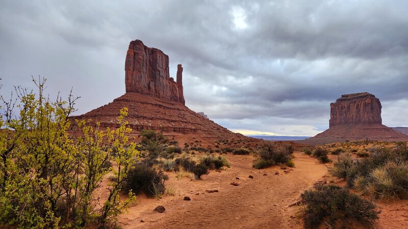 View from the trail