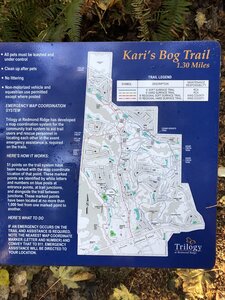 Map of the trail