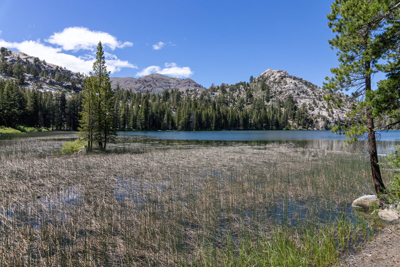 The southern tip of Fremont Lake