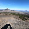 Mt. Washington and Black Butte from Belknap Crater (10-6-2022)