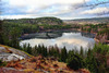 Stensjön - view from Fluxfallet