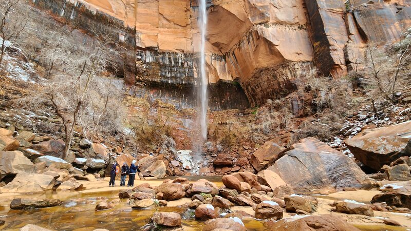 View from the trail.