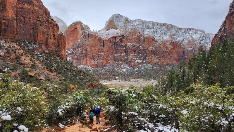 View from the trail