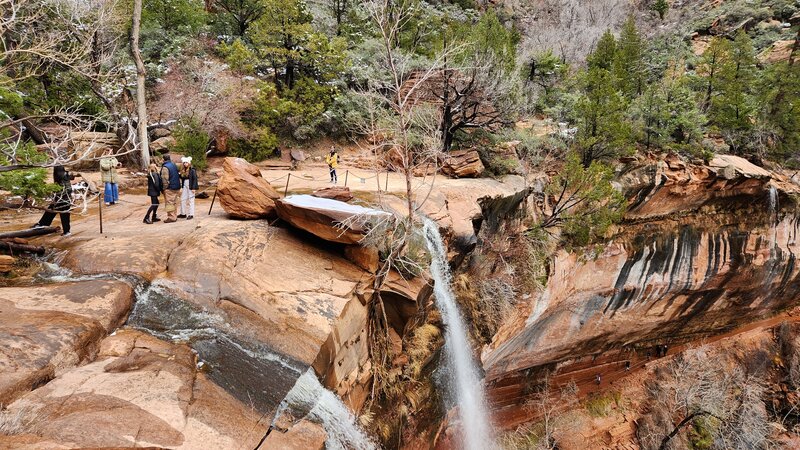 View from the trail.