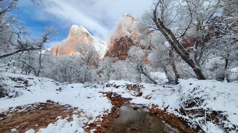 View from the trail.