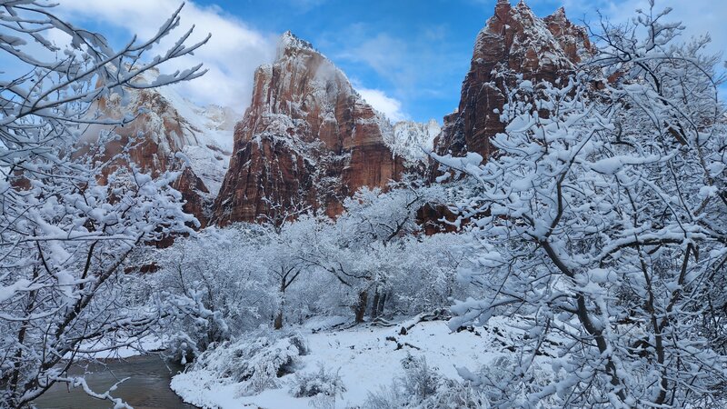 View from the trail.