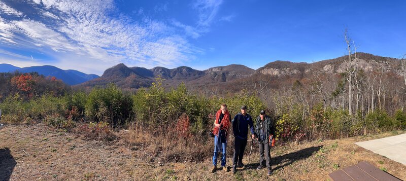 Great views from the trailhead.