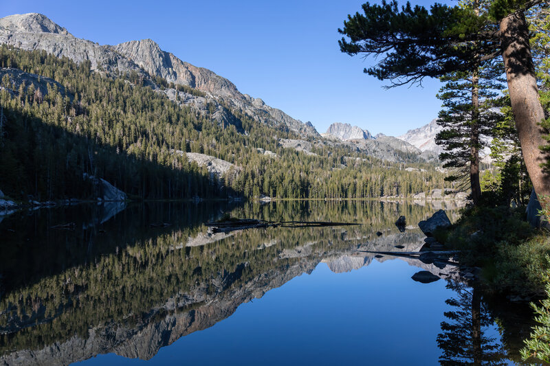 Shadow Lake from the Shadow Creek outlet.