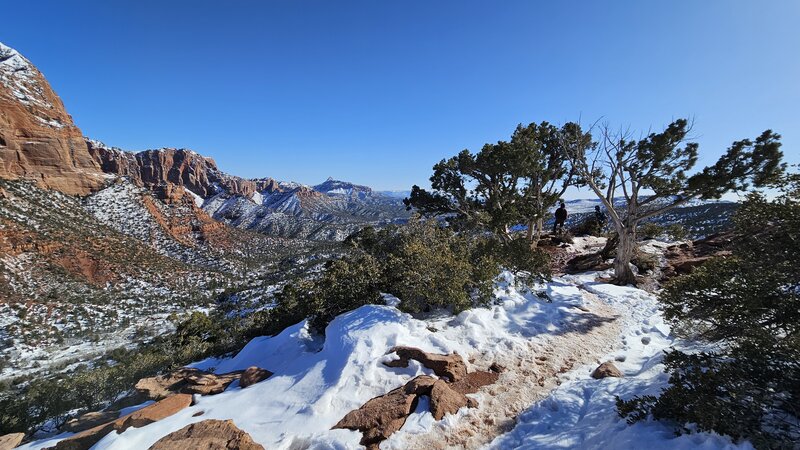 View from the trail.