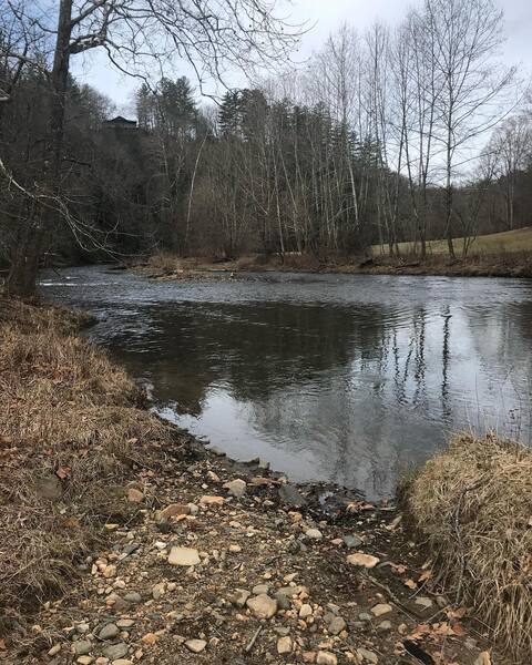 N. Toe River crossing