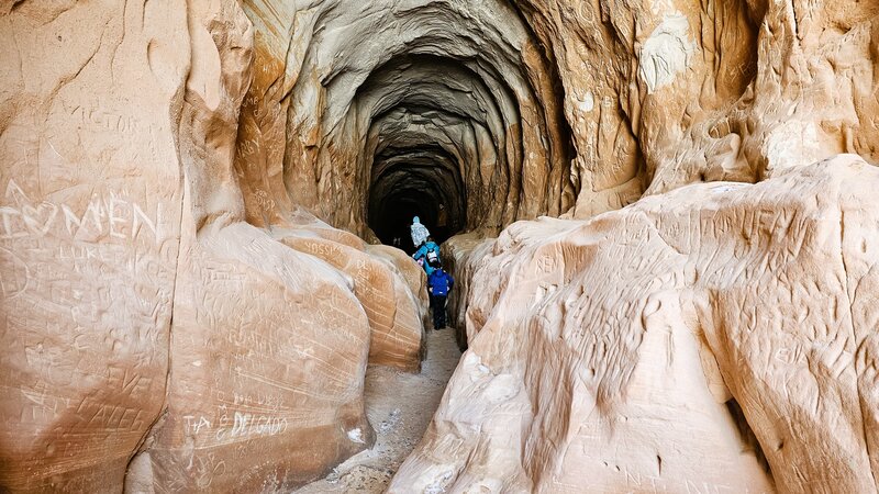 View inside the Belly