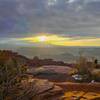 Sunrise at Dead Horse Point.