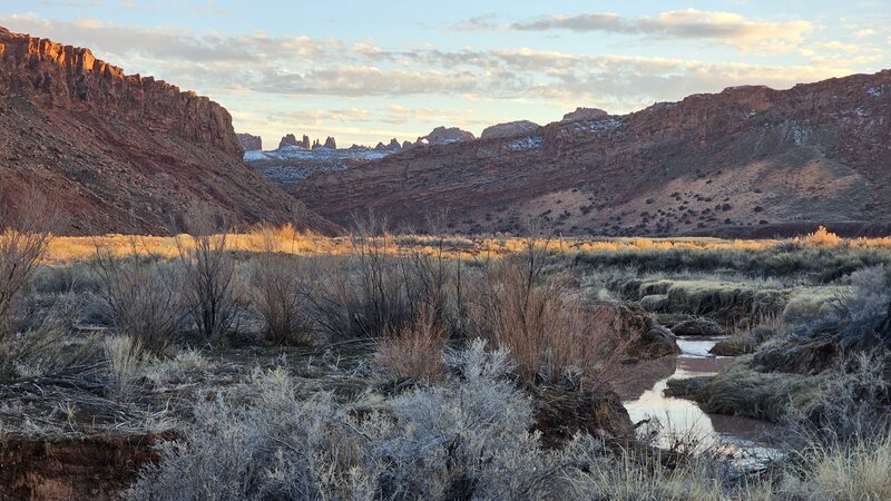 View from the trail.