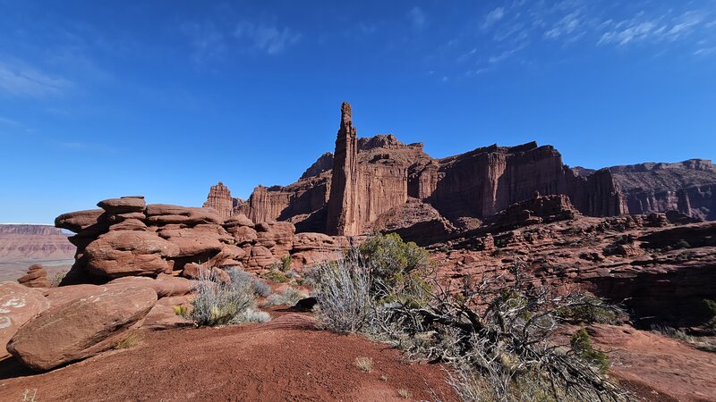 View from the trail