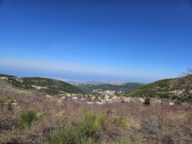 The view of Tripoli from Baslouqit.