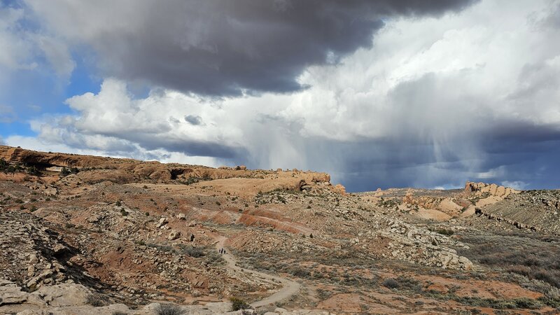 View from the trail.