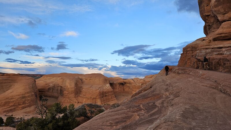 View from the trail