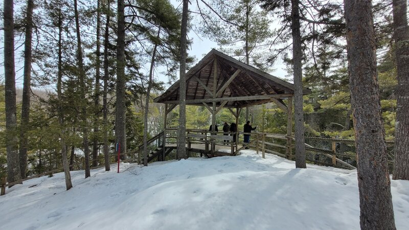 A beautiful place to view of waterfall number 3.