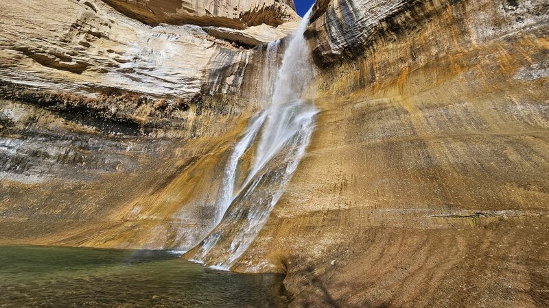 Lower Calf Creek Waterfall