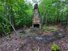 This chimney is all that's left of an old homestead.