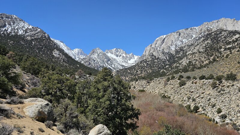 View from the trail.